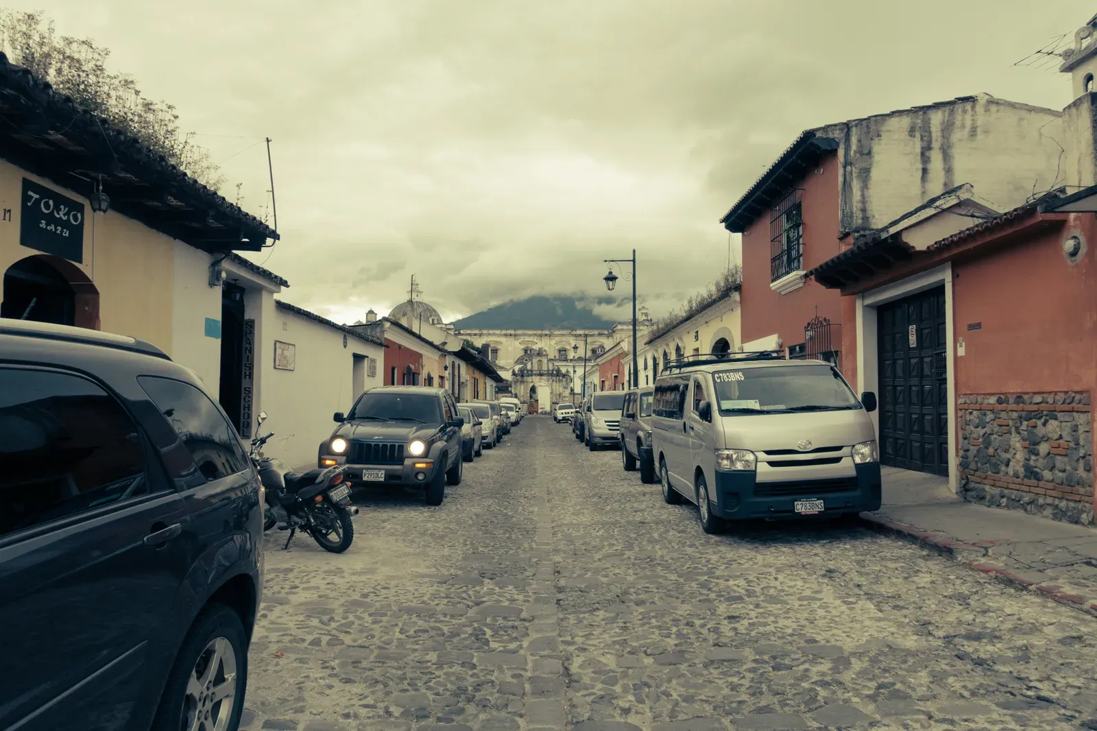 The streets of Antigua