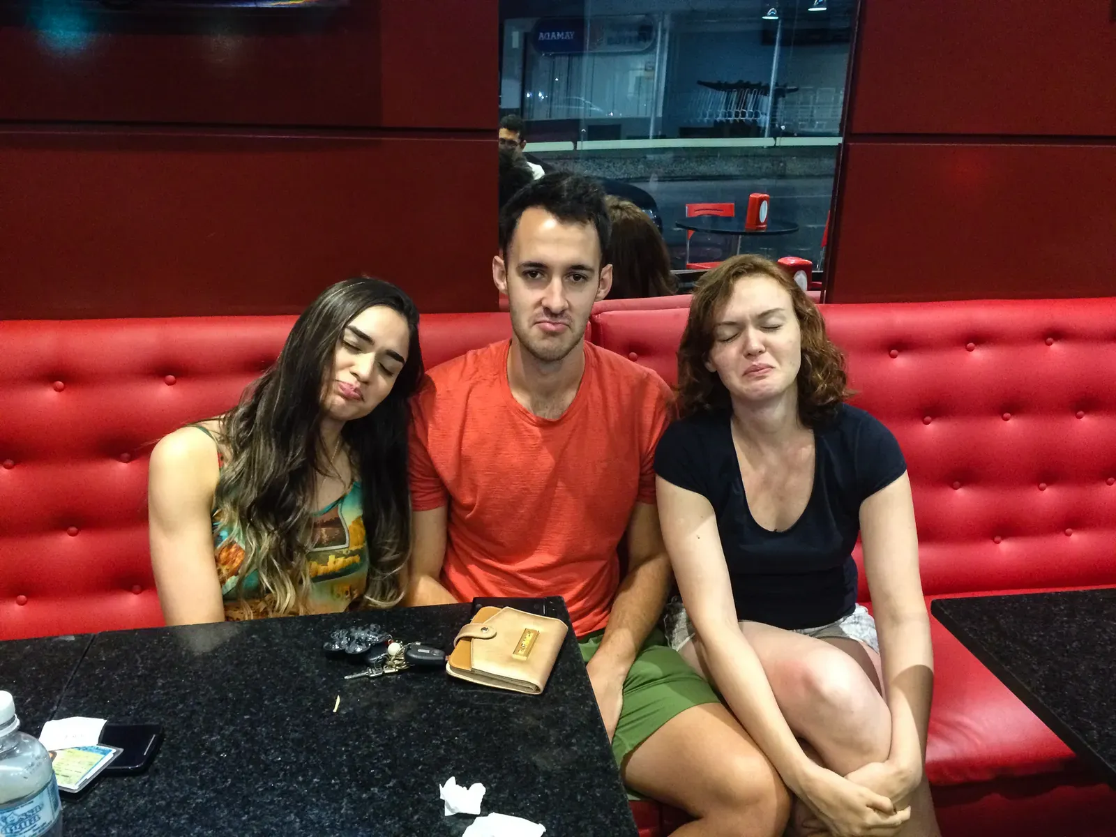 Leaving my friends after another amazing Ice Cream at Cairu