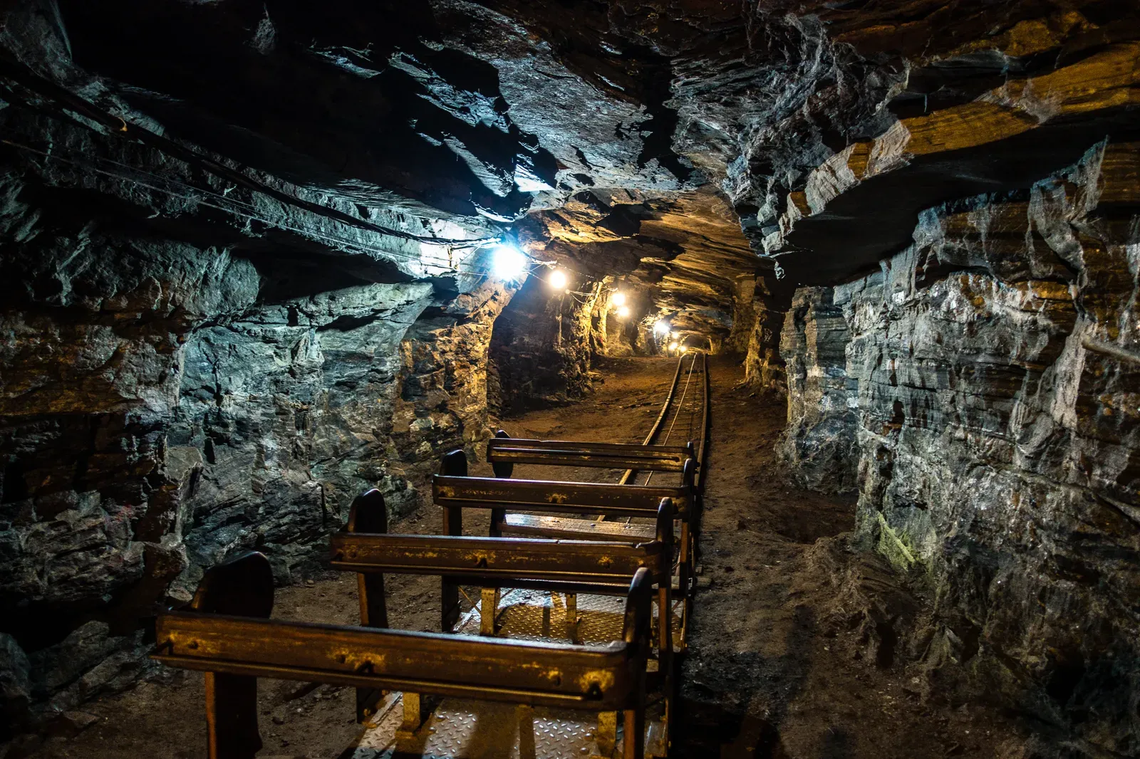 Down a mine in Ouro Preto
