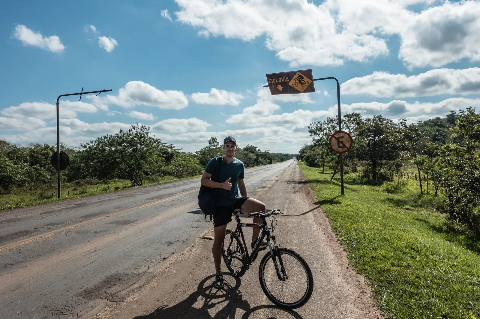 On the way to Balneario Municipal