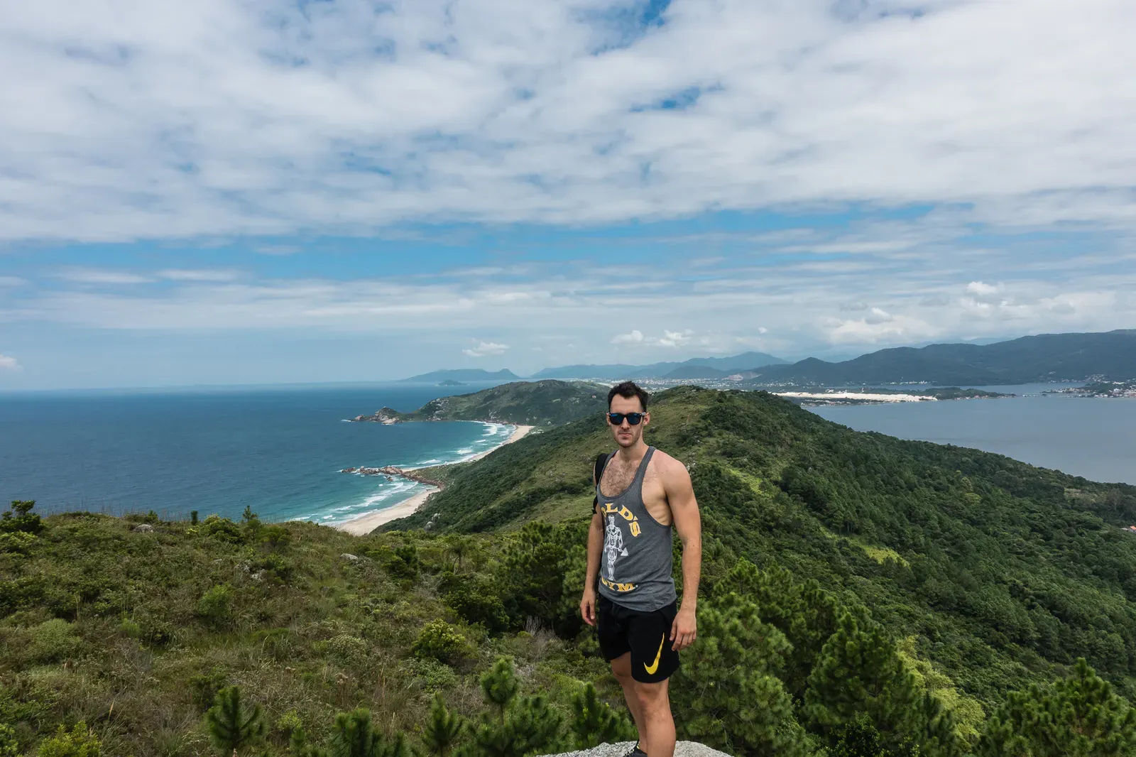 On the way to Praia Mole