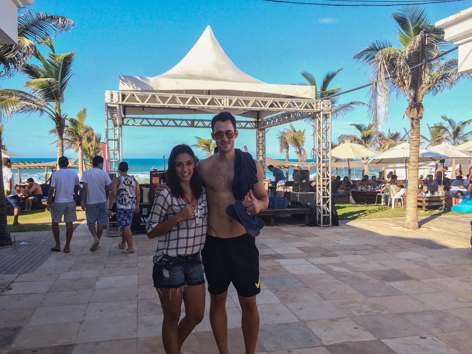 Praia do Futuro with Simone