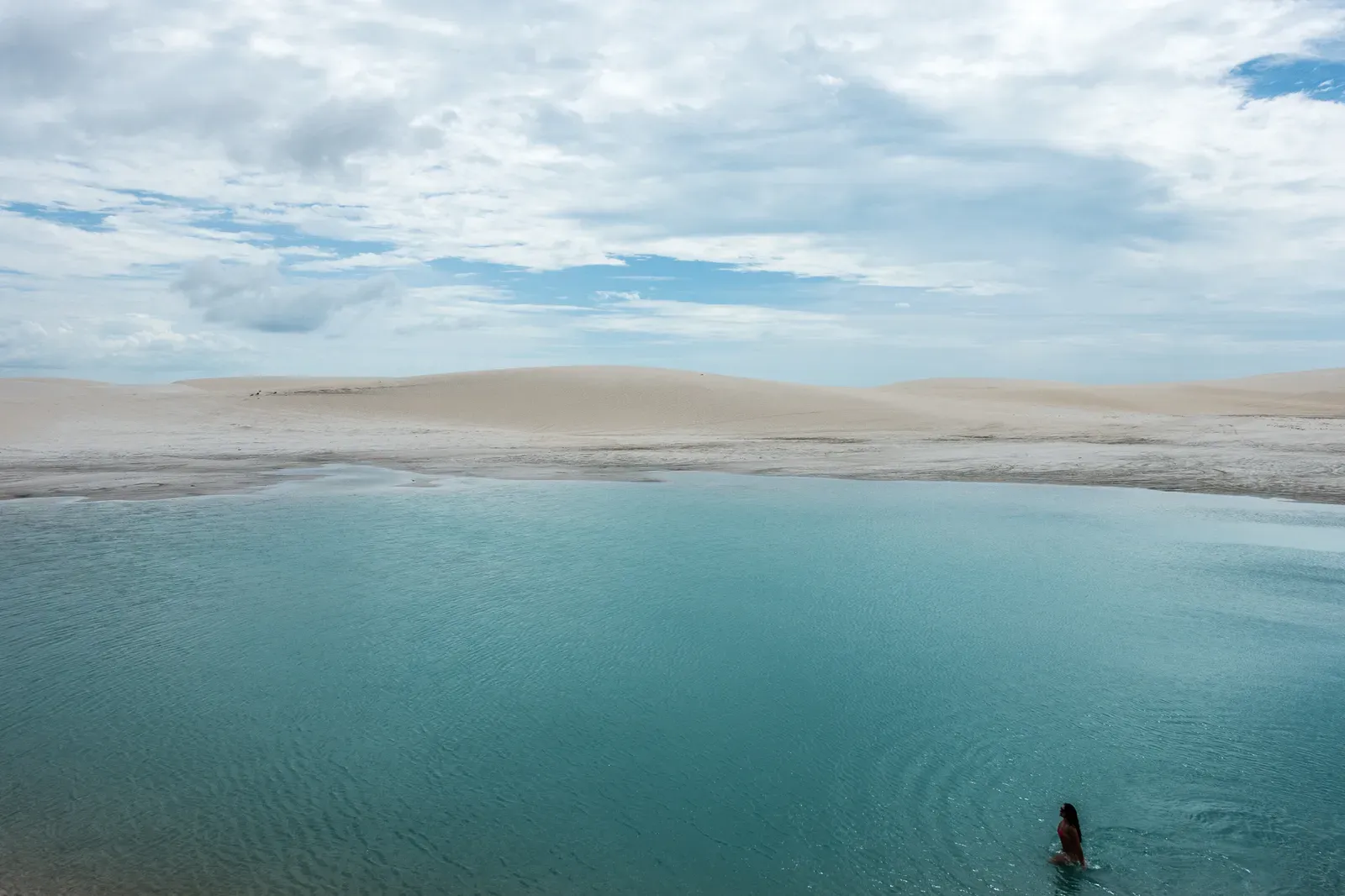 A little lagoon stop before entering Jeri