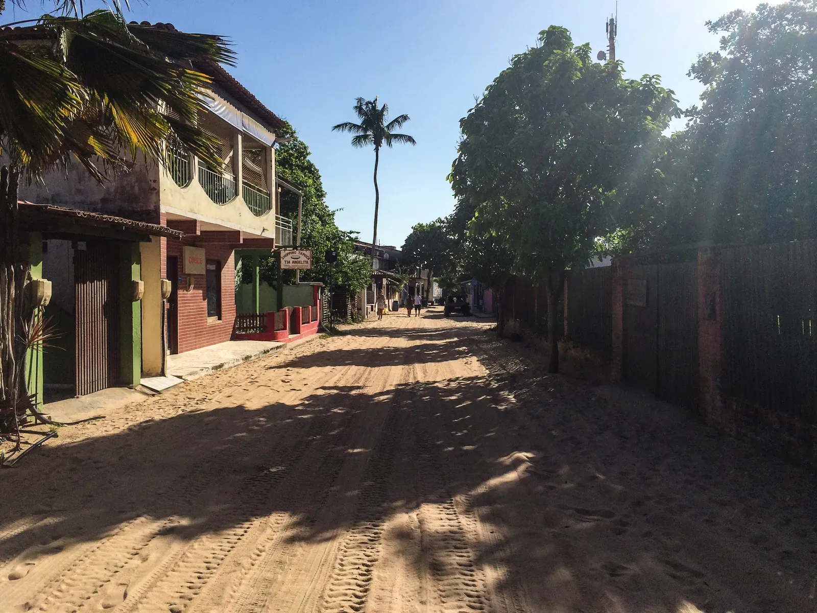 One of 4 main streets in Jeri