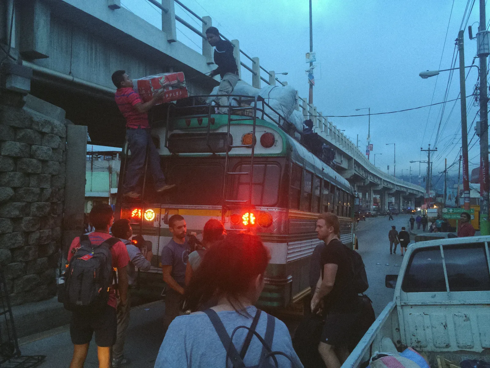 Swapping chicken buses