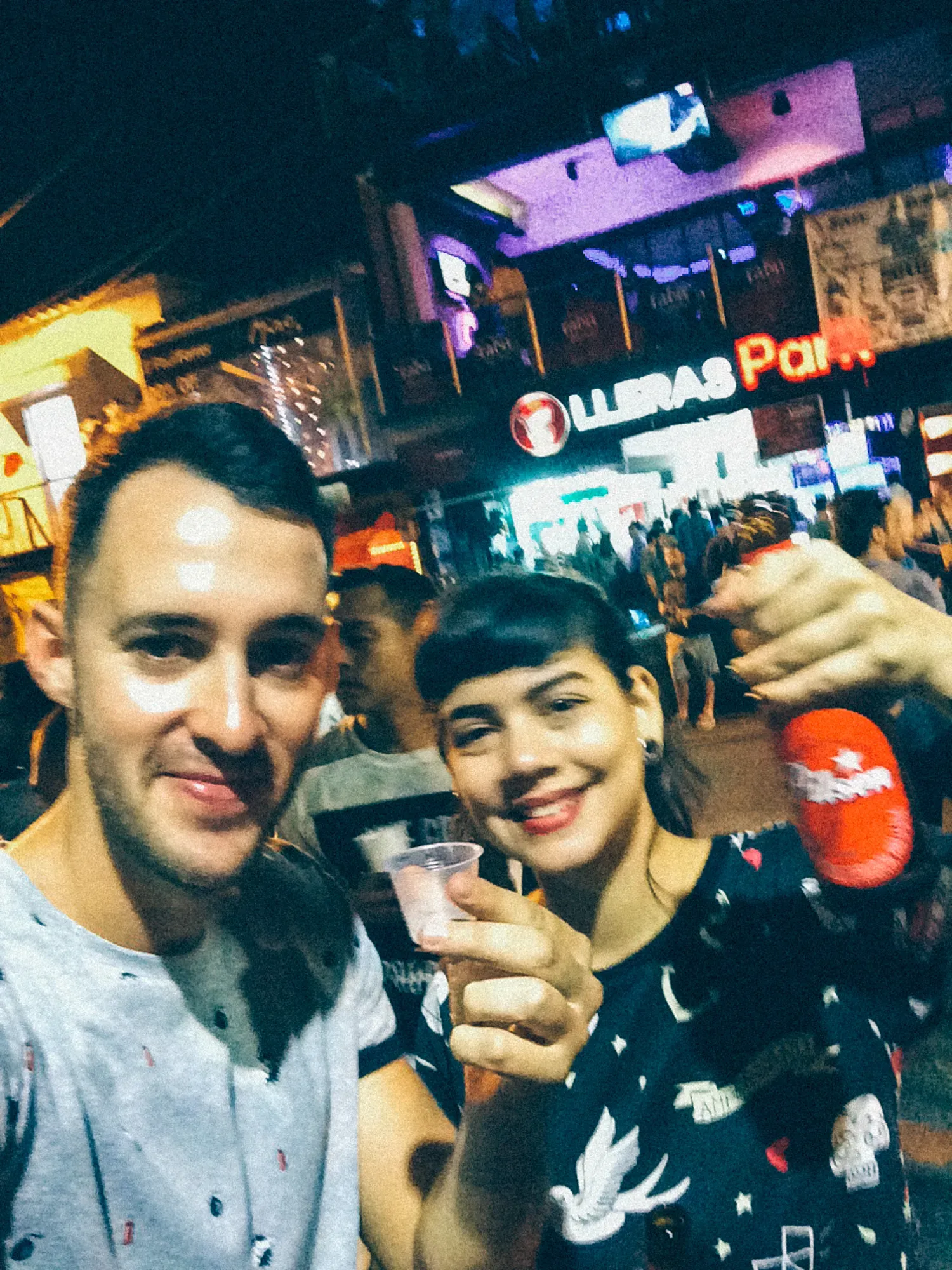 New Year's Eve in Parque Lleras with Alecxa