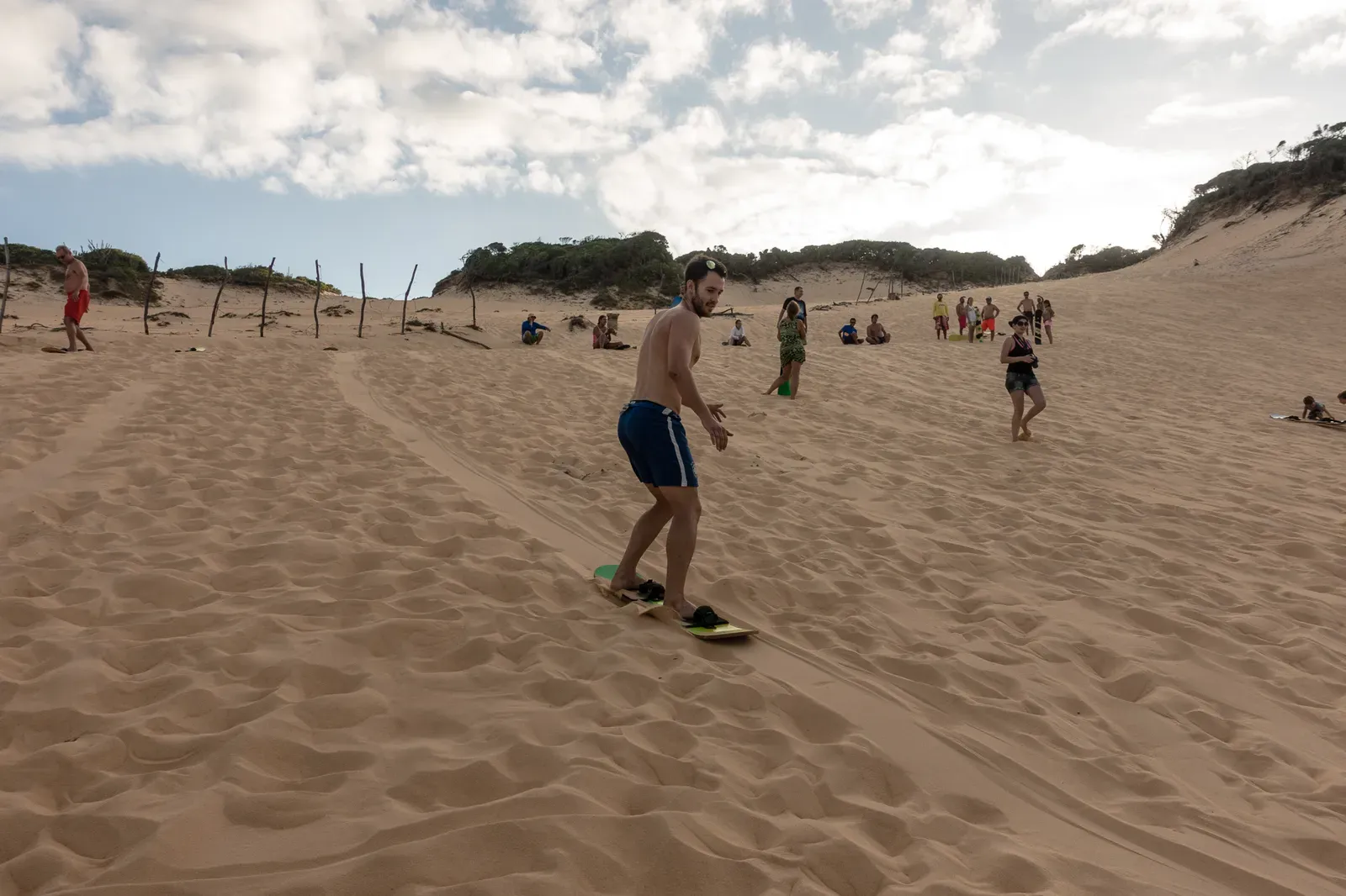 Sandboarding in Pipa