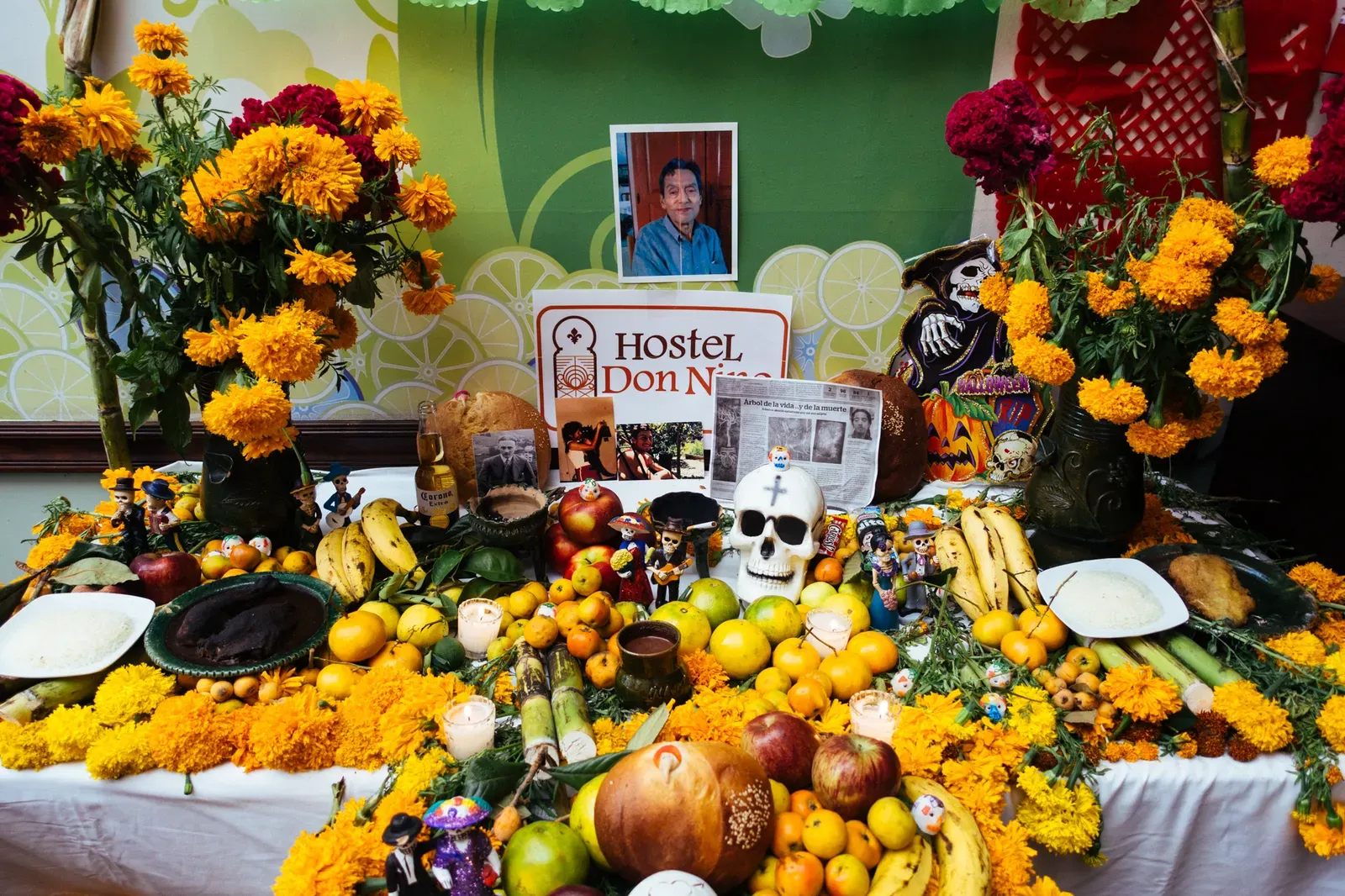 Our shrine at the hostel