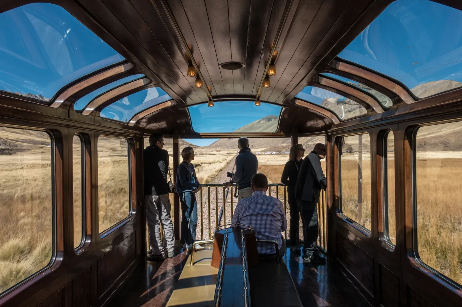 The Sky Car on the Andean Explorer