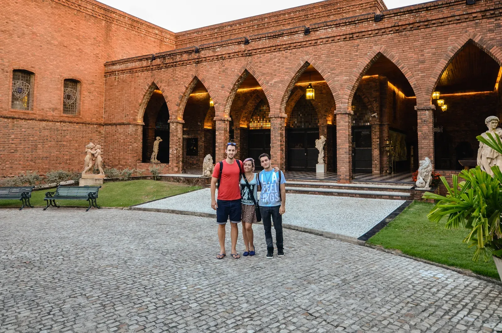 Instituto Ricardo Brennand with Marcelle and JP