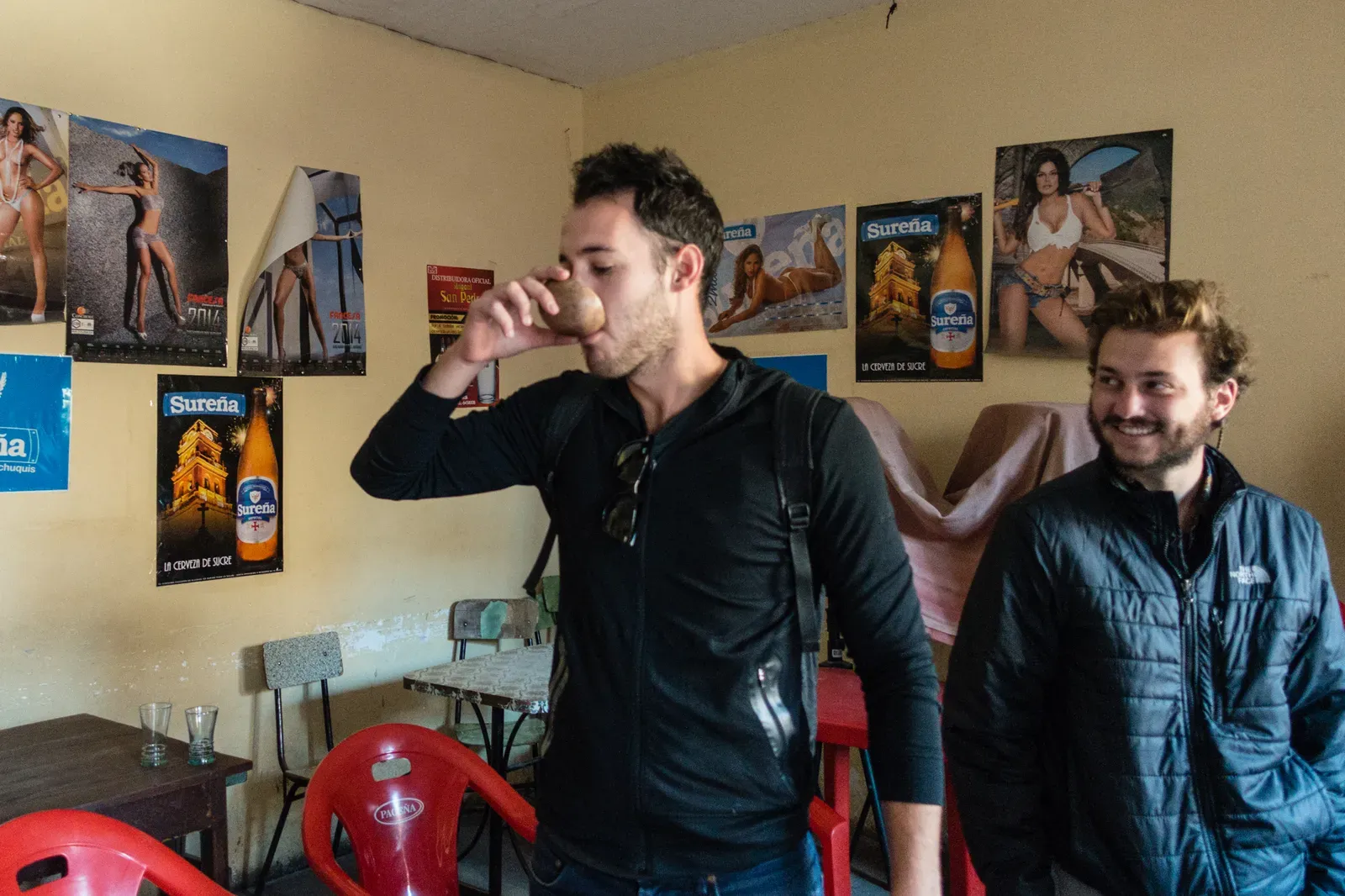 Trying the infamous Chicha