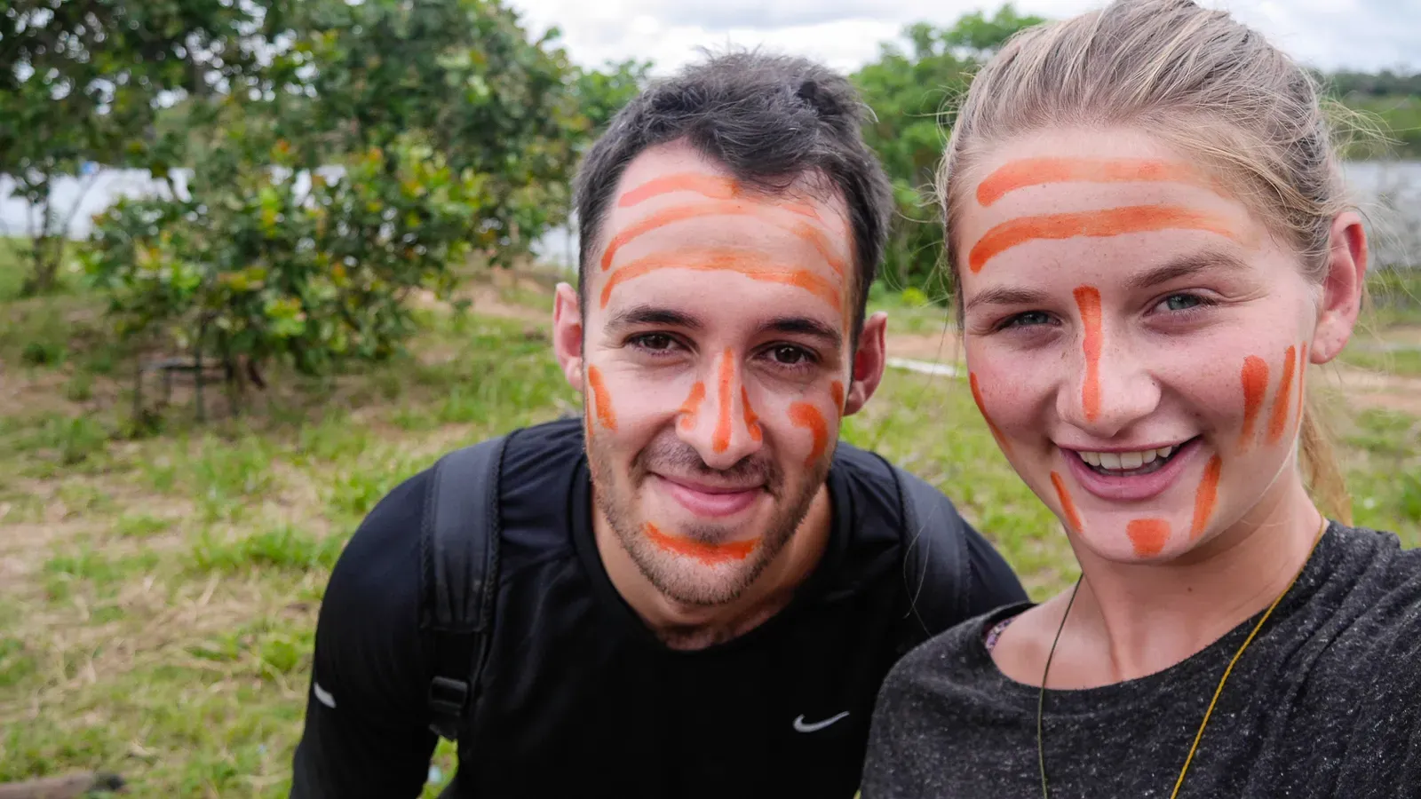 Rubbing weird fruits in our face