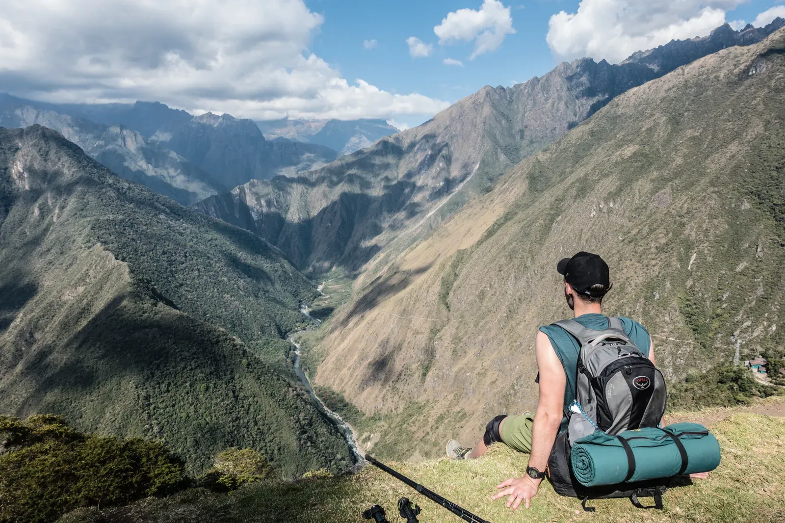 Stopping to appreciate the view on Day 3