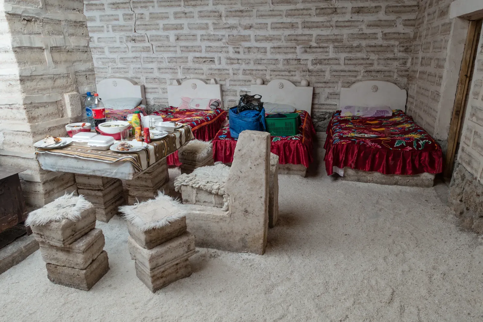 Lunch in the Salt Hotel