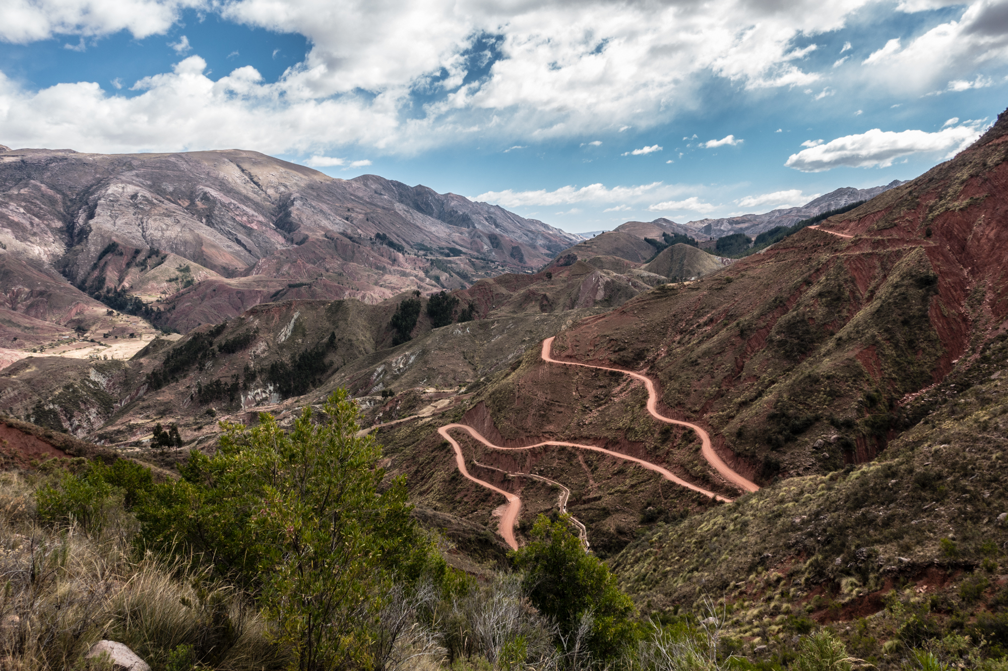 Beginning of the Inca trail to Maragua