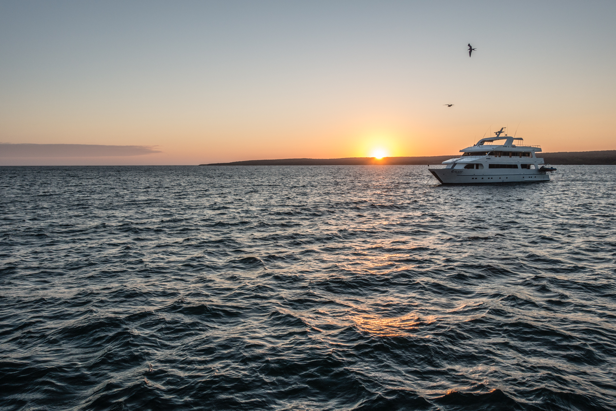 Sunset in the Galápagos
