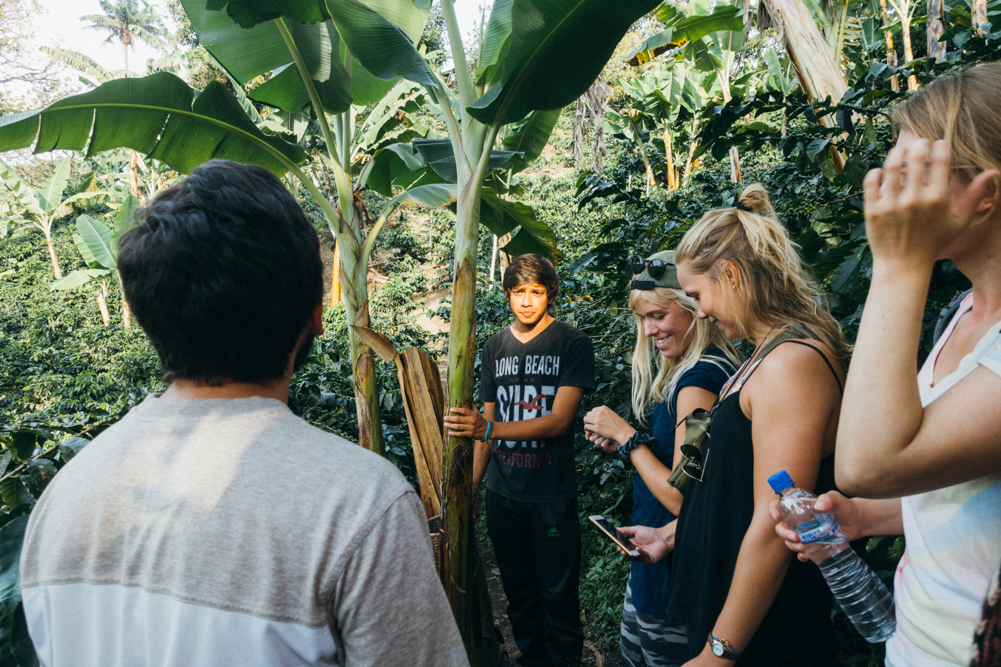 A tour of the Don Elias coffee farm